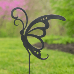 Metal Butterfly Garden Stake – Elegant Steel Yard Decoration for Outdoor Landscaping